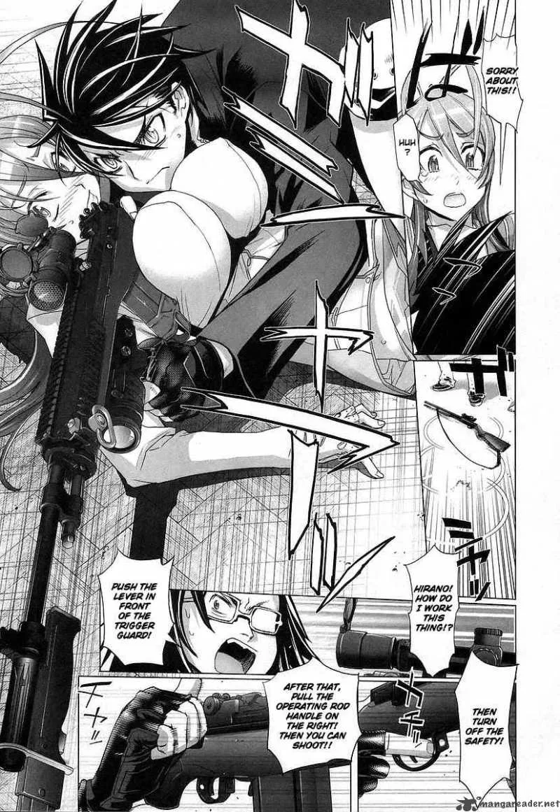 High School of the Dead Chapter 9 page 15