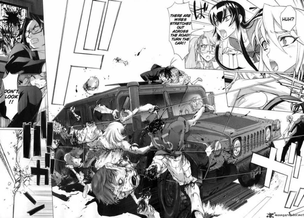 High School of the Dead Chapter 9 page 3