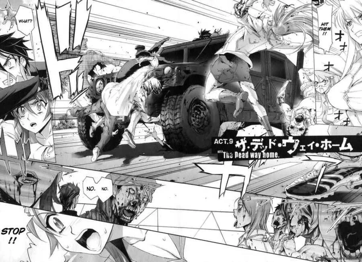 High School of the Dead Chapter 9 page 2