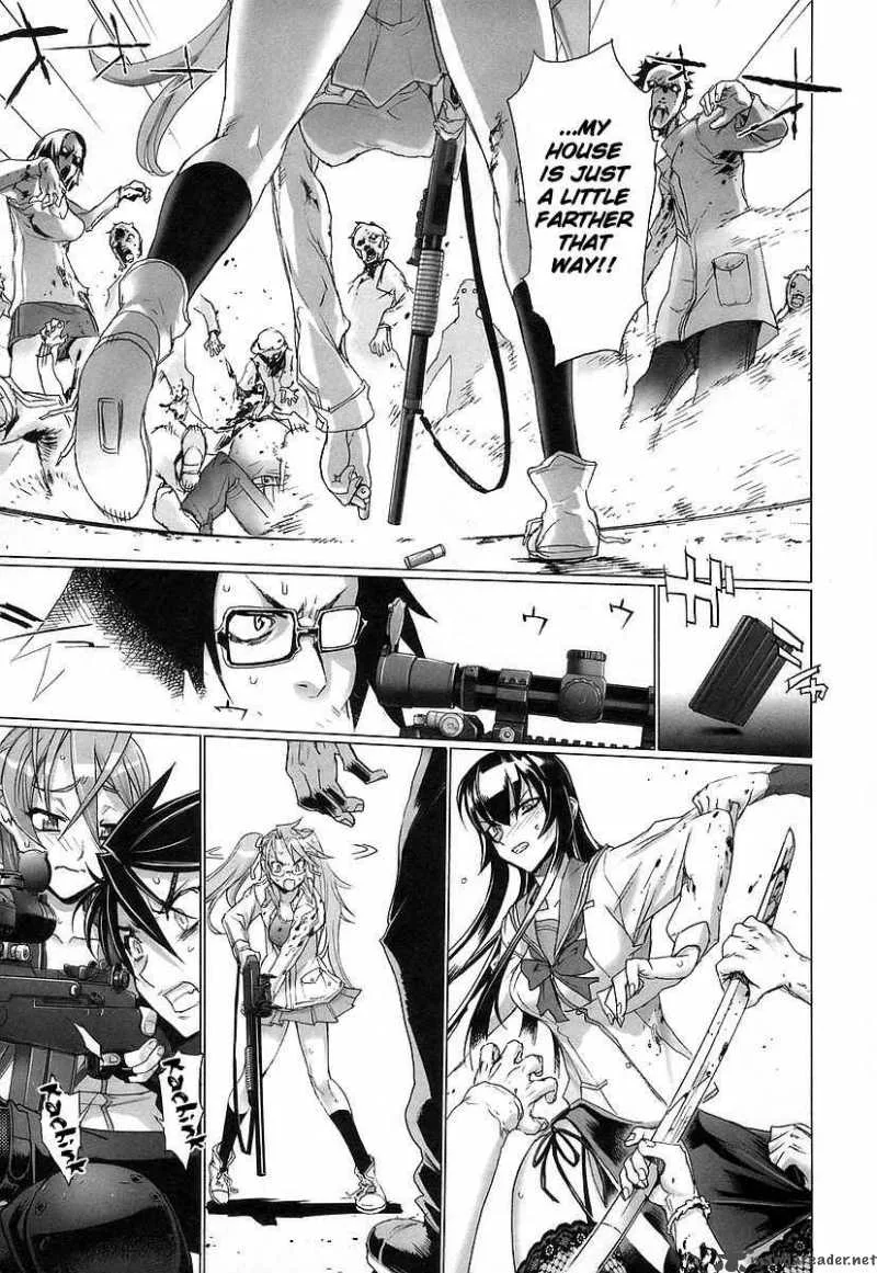 High School of the Dead Chapter 9 page 22