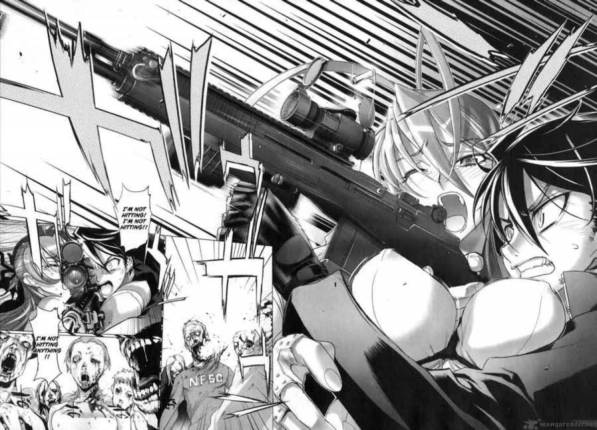 High School of the Dead Chapter 9 page 16