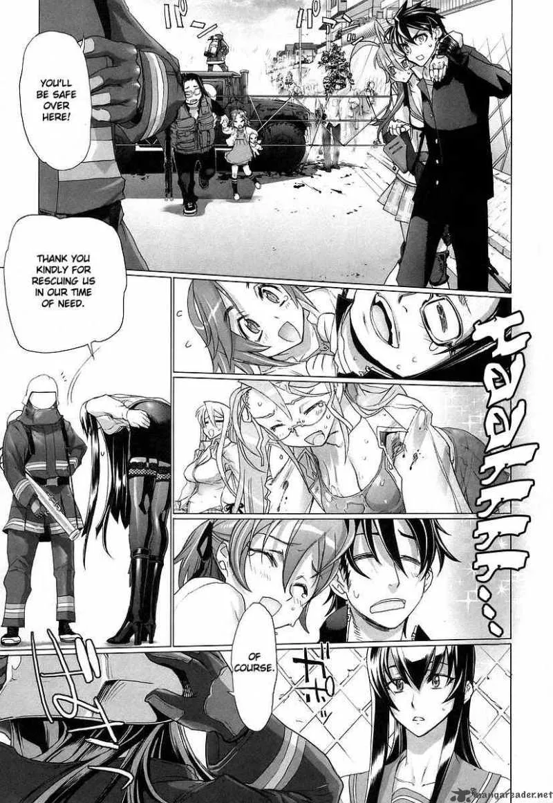 High School of the Dead Chapter 9 page 28