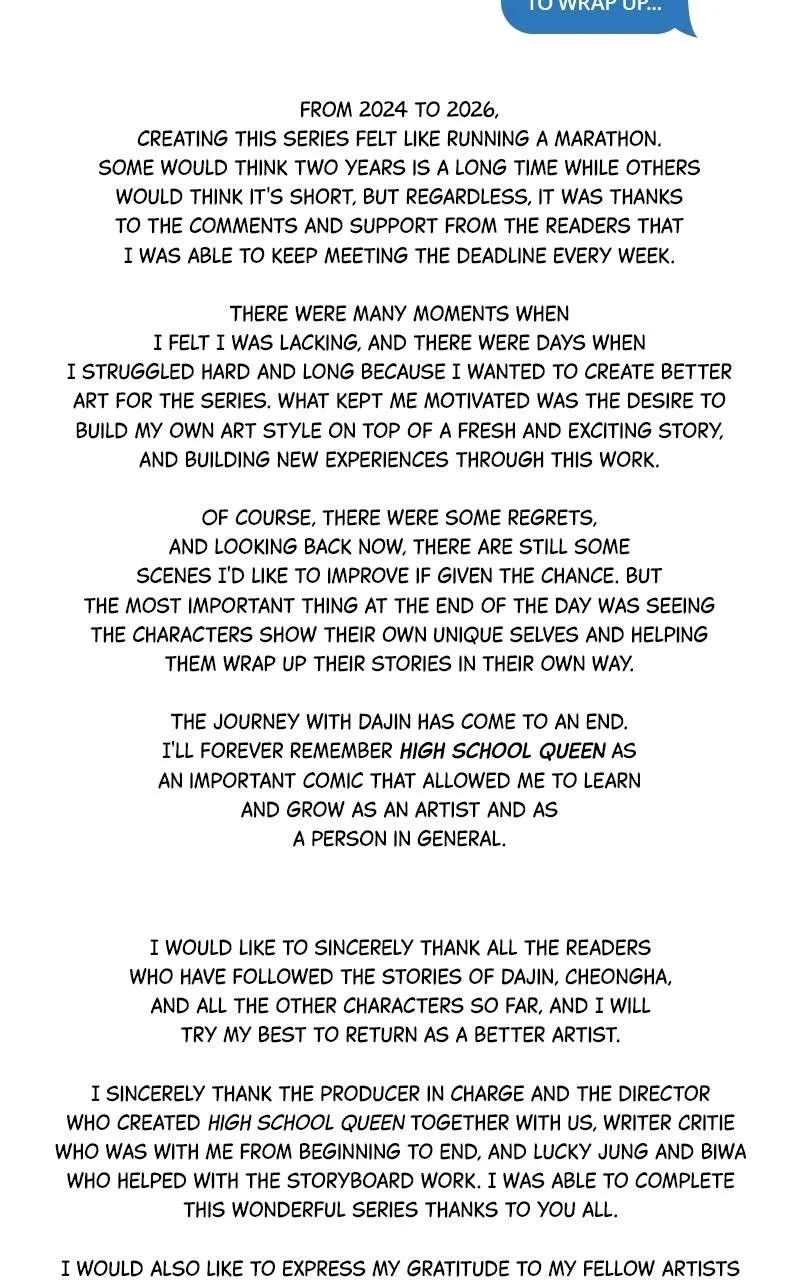 High school queen Chapter 100.1 page 36
