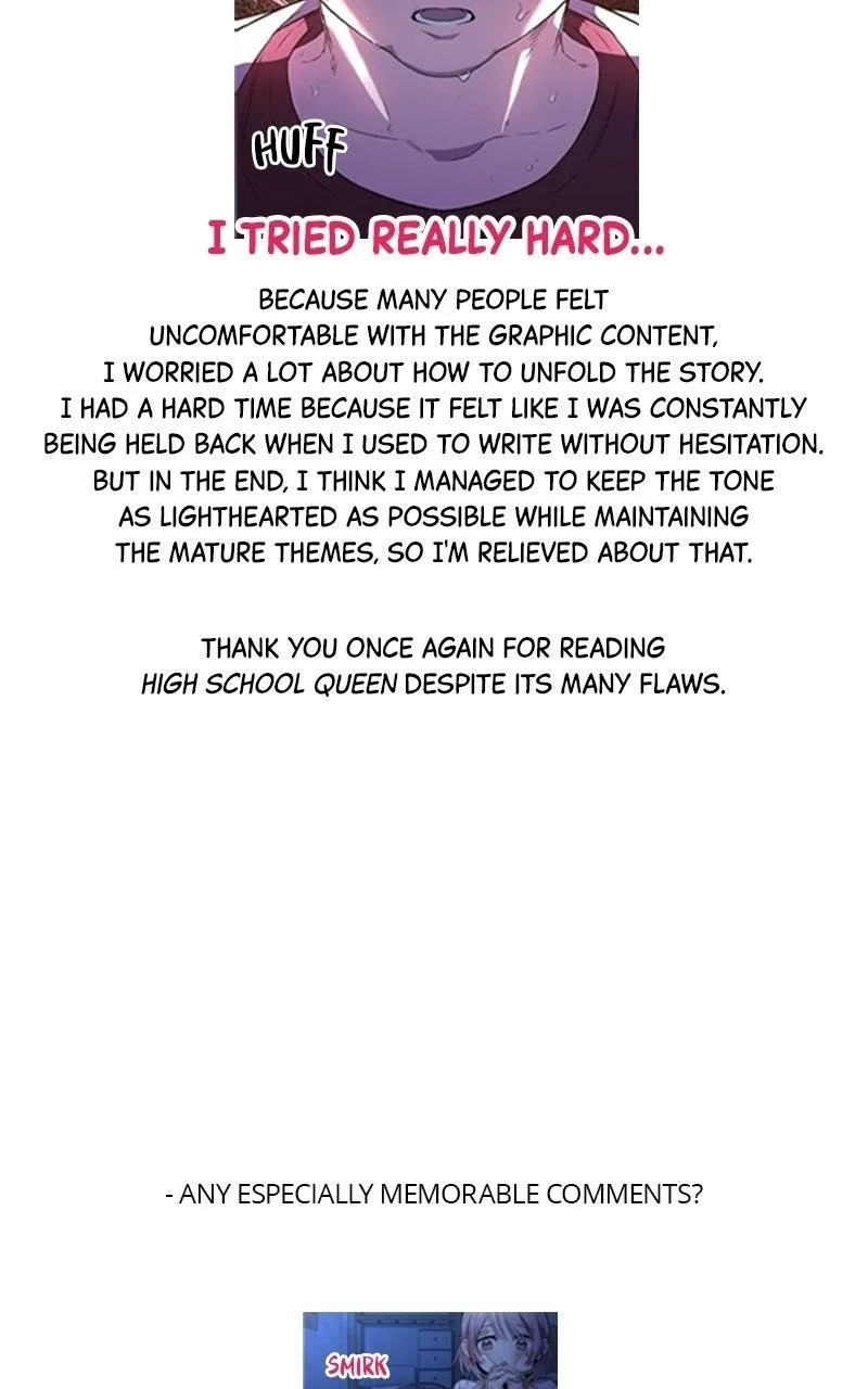 High school queen Chapter 100.5 page 8