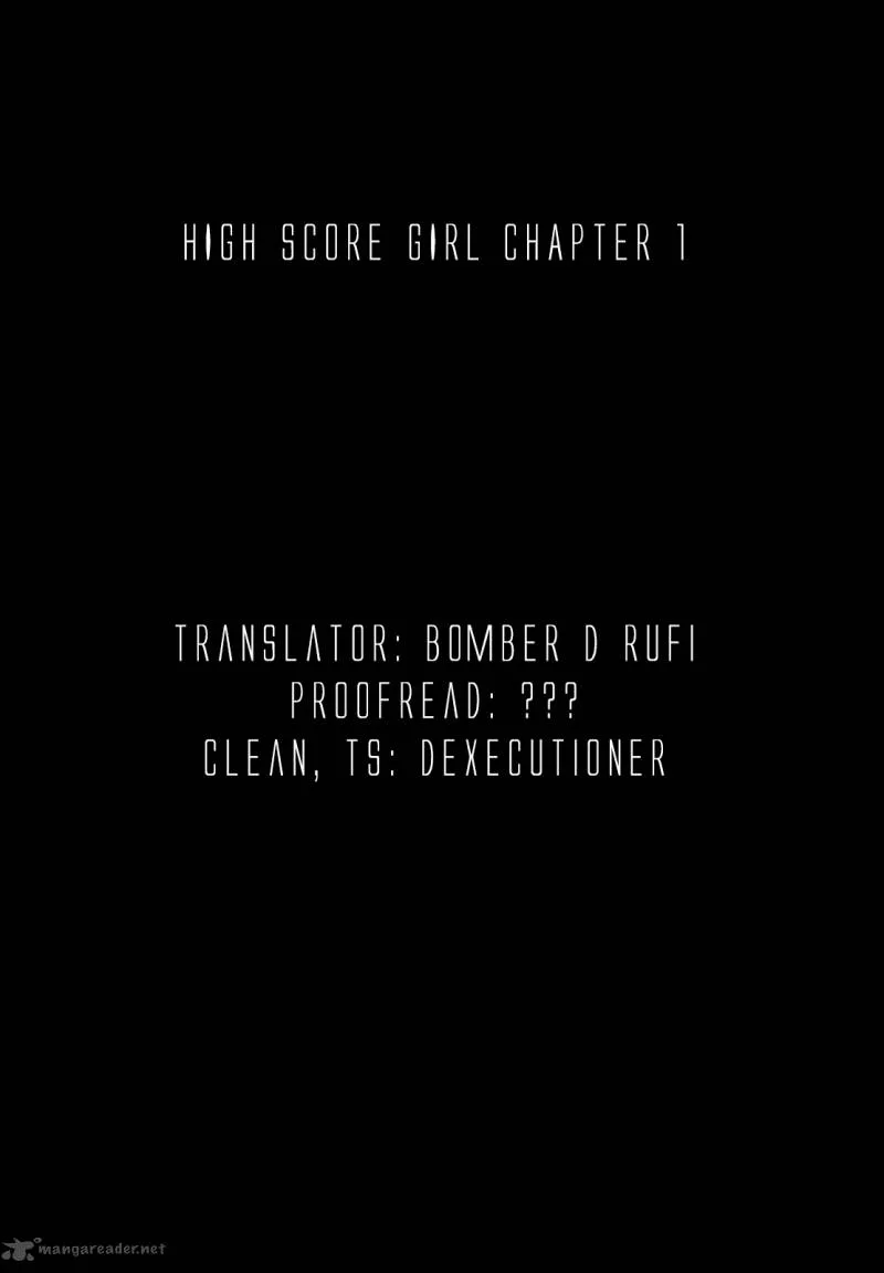 High Score Girl Chapter 1 page 1