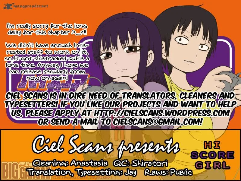 High Score Girl Chapter 12 page 1
