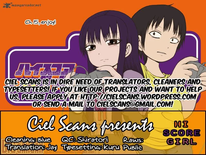 High Score Girl Chapter 15 page 1