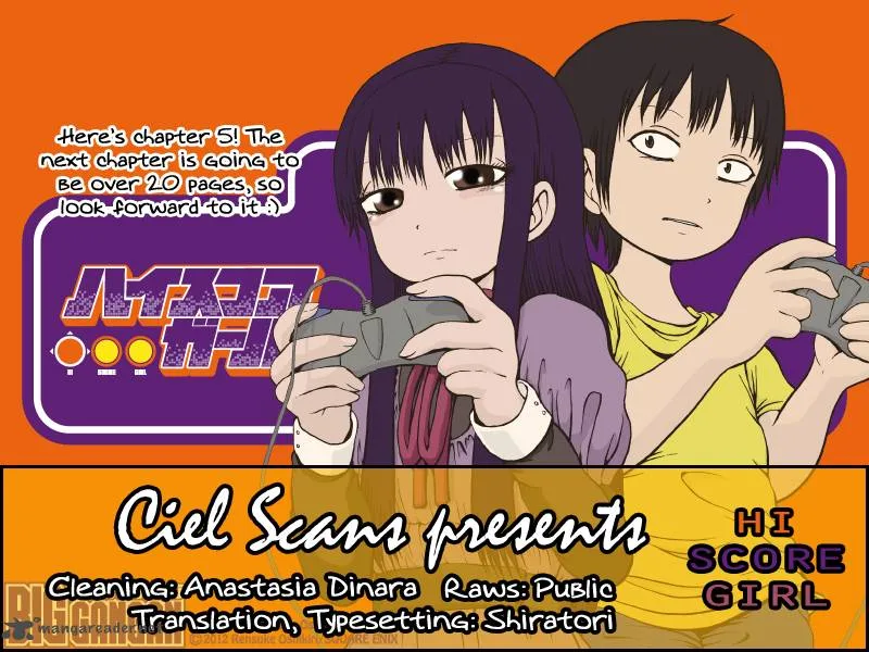 High Score Girl Chapter 5 page 1
