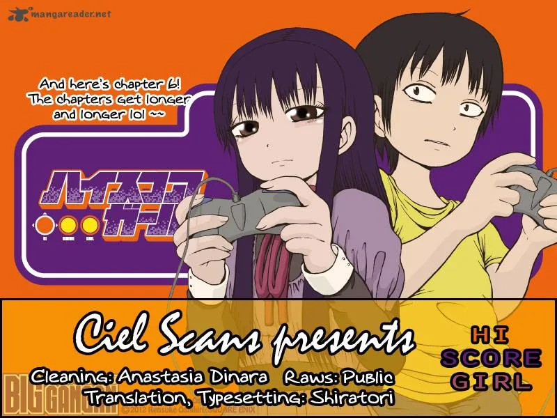 High Score Girl Chapter 6 page 1