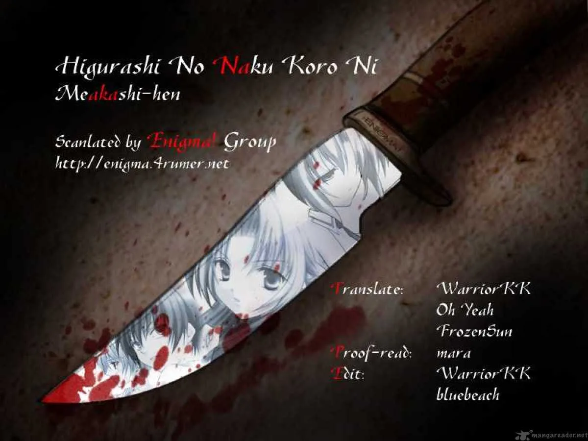 Higurashi No Naku Koro Ni Kai - Meakashi Chapter 4 page 33