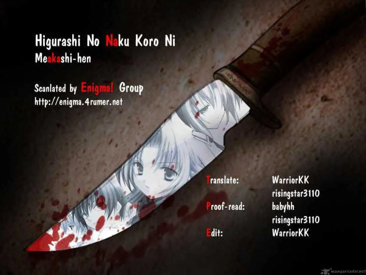 Higurashi No Naku Koro Ni Kai - Meakashi Chapter 6 page 33