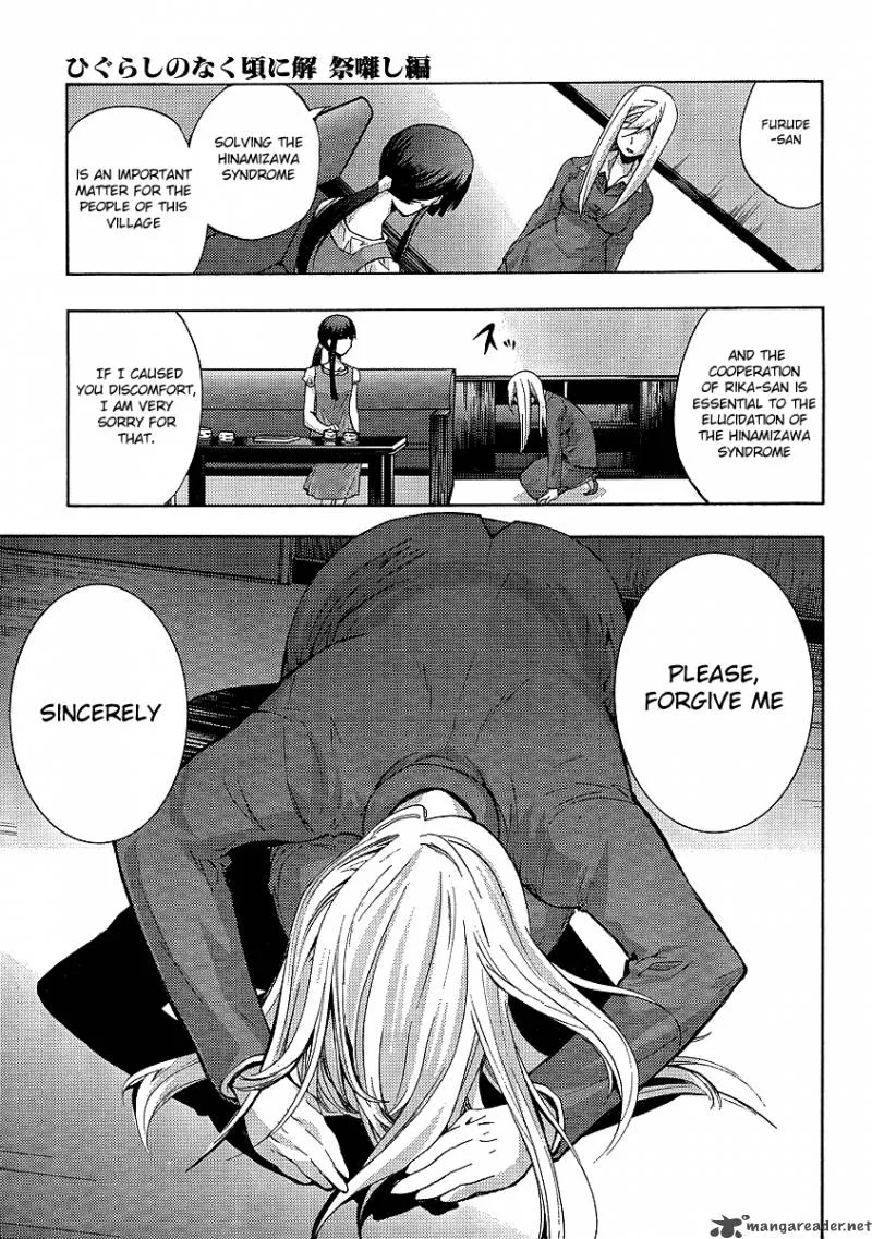 Higurashi No Naku Koro Ni - Matsuribayashi Chapter 12 page 18