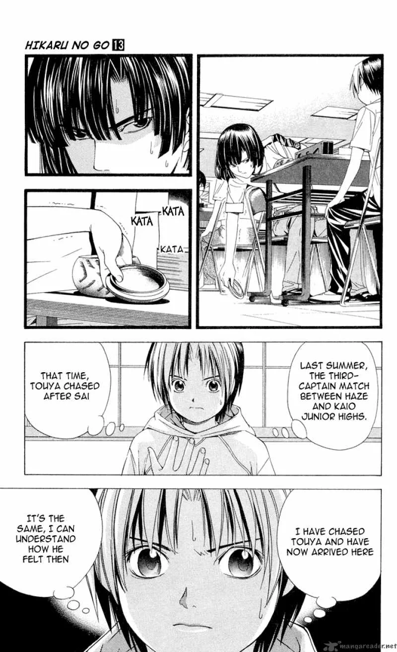 Hikaru No Go Chapter 106 page 17