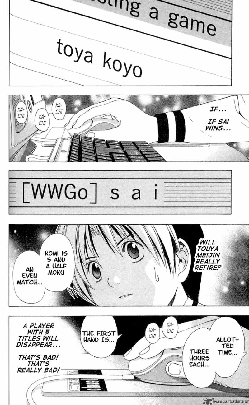 Hikaru No Go Chapter 111 page 13