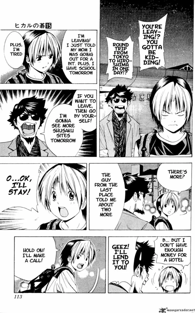 Hikaru No Go Chapter 126 page 16