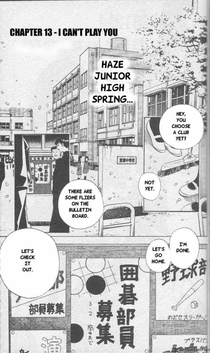 Hikaru No Go Chapter 13 page 1
