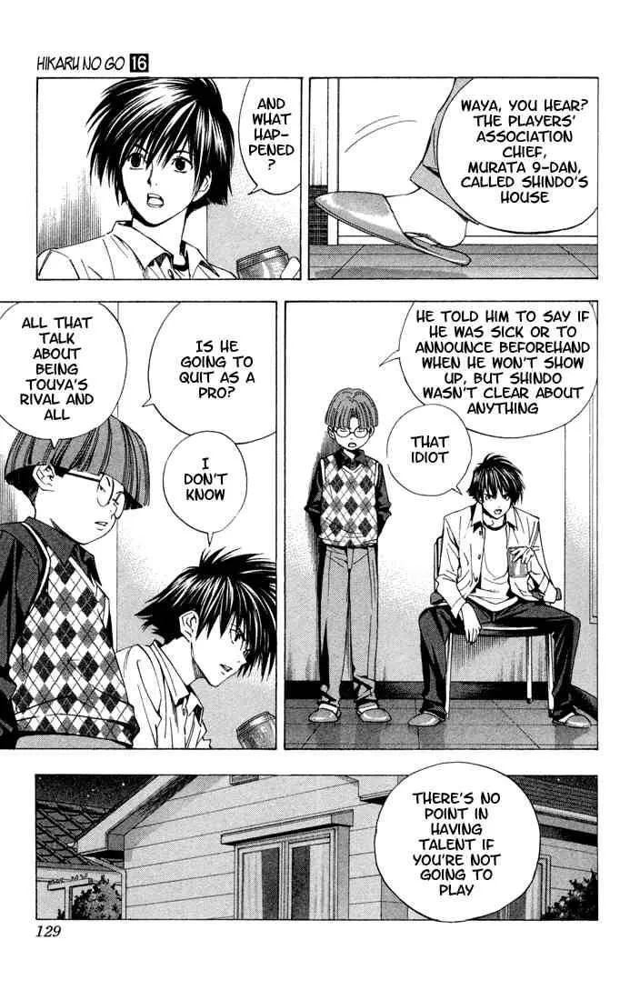 Hikaru No Go Chapter 136 page 17