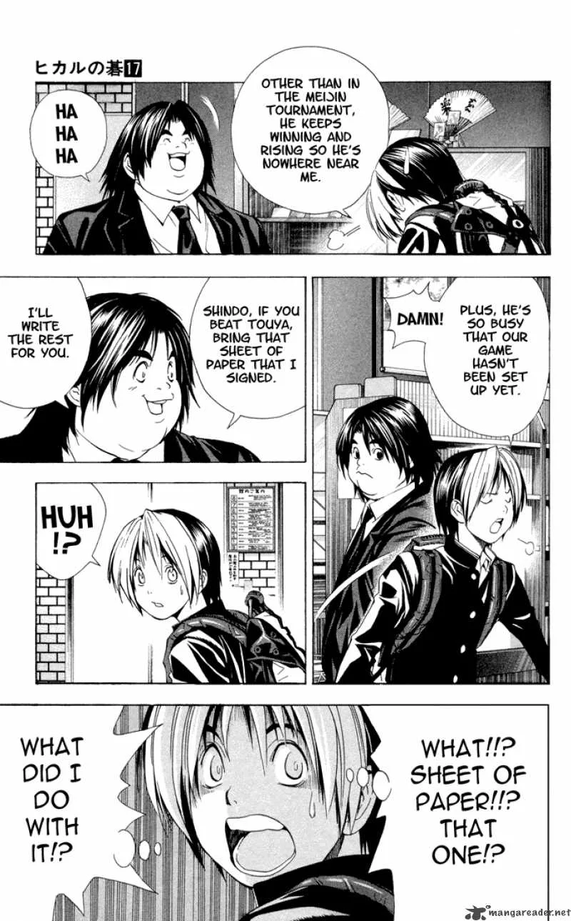 Hikaru No Go Chapter 144 page 3