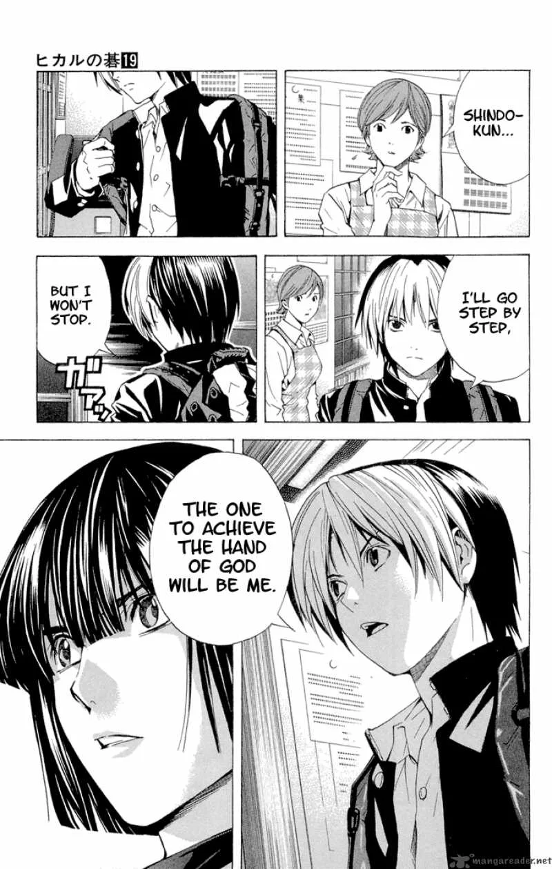 Hikaru No Go Chapter 151 page 19