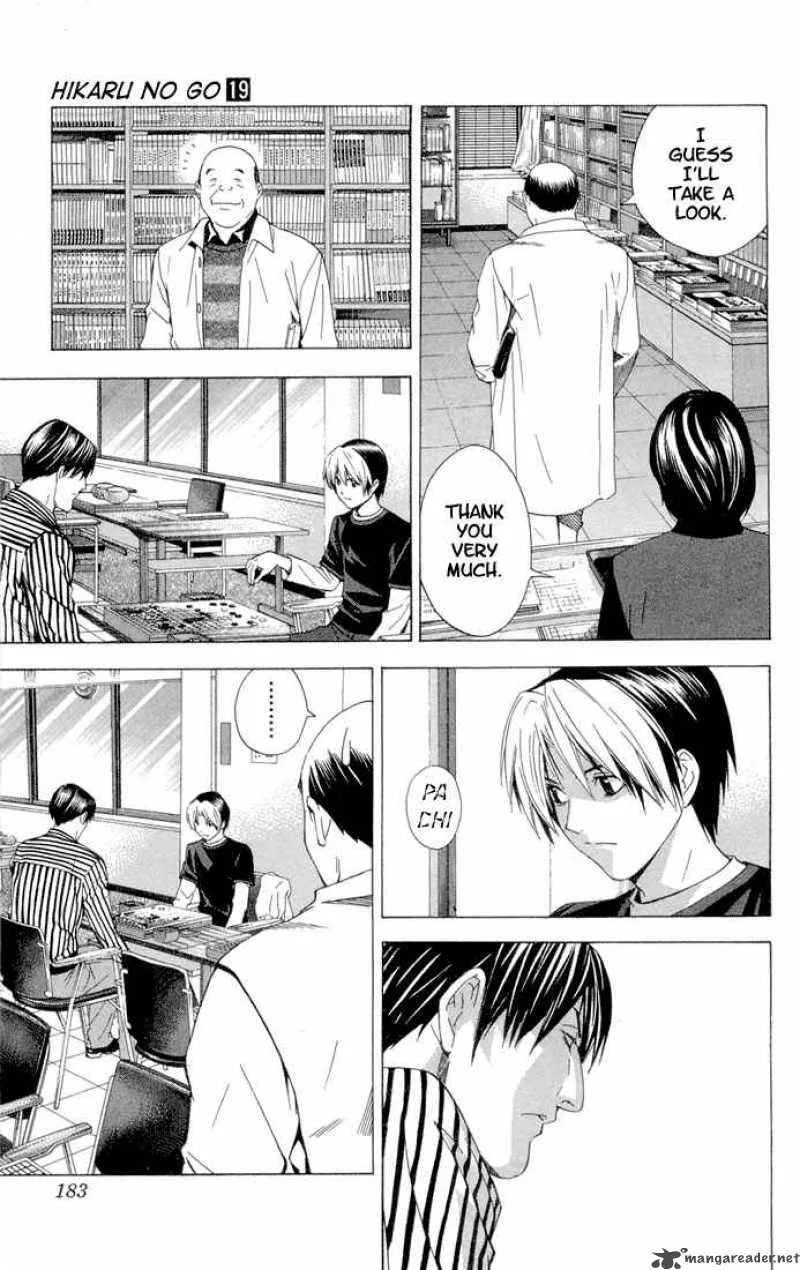 Hikaru No Go Chapter 156 page 11