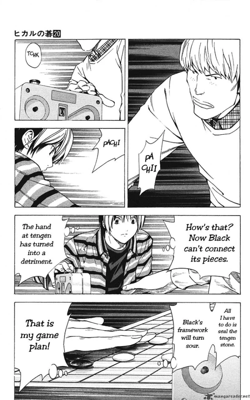 Hikaru No Go Chapter 158 page 19