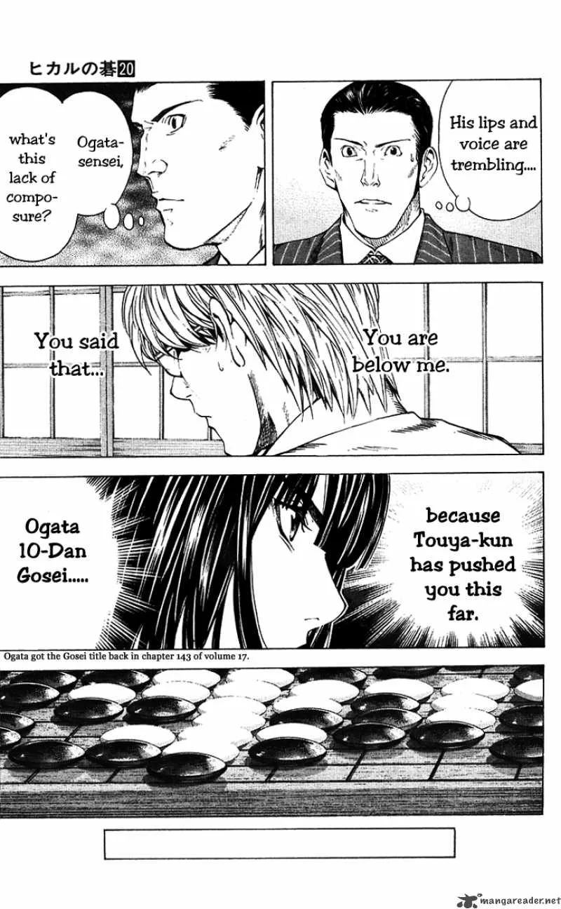 Hikaru No Go Chapter 161 page 13