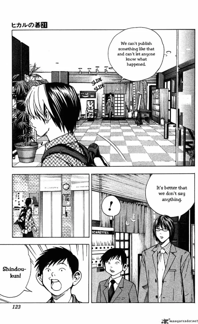 Hikaru No Go Chapter 171 page 15