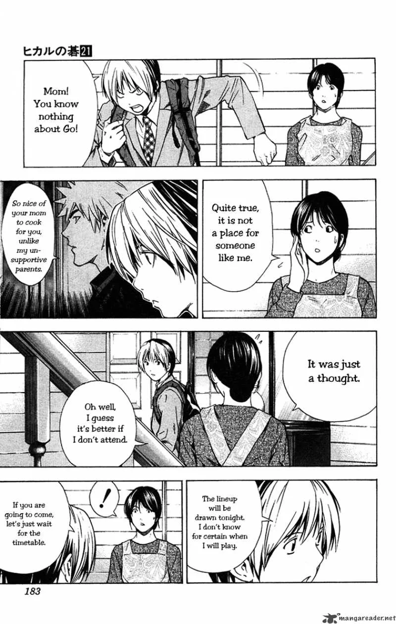 Hikaru No Go Chapter 174 page 15
