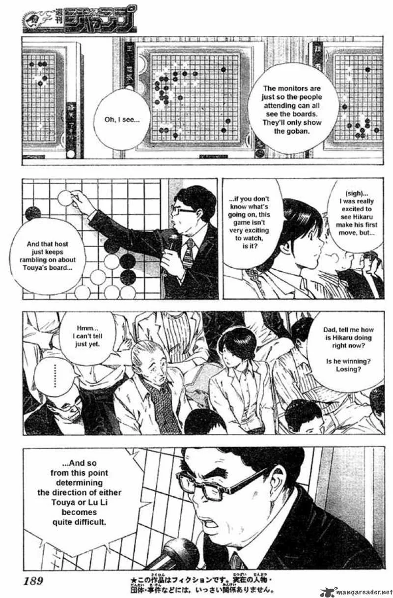 Hikaru No Go Chapter 179 page 3