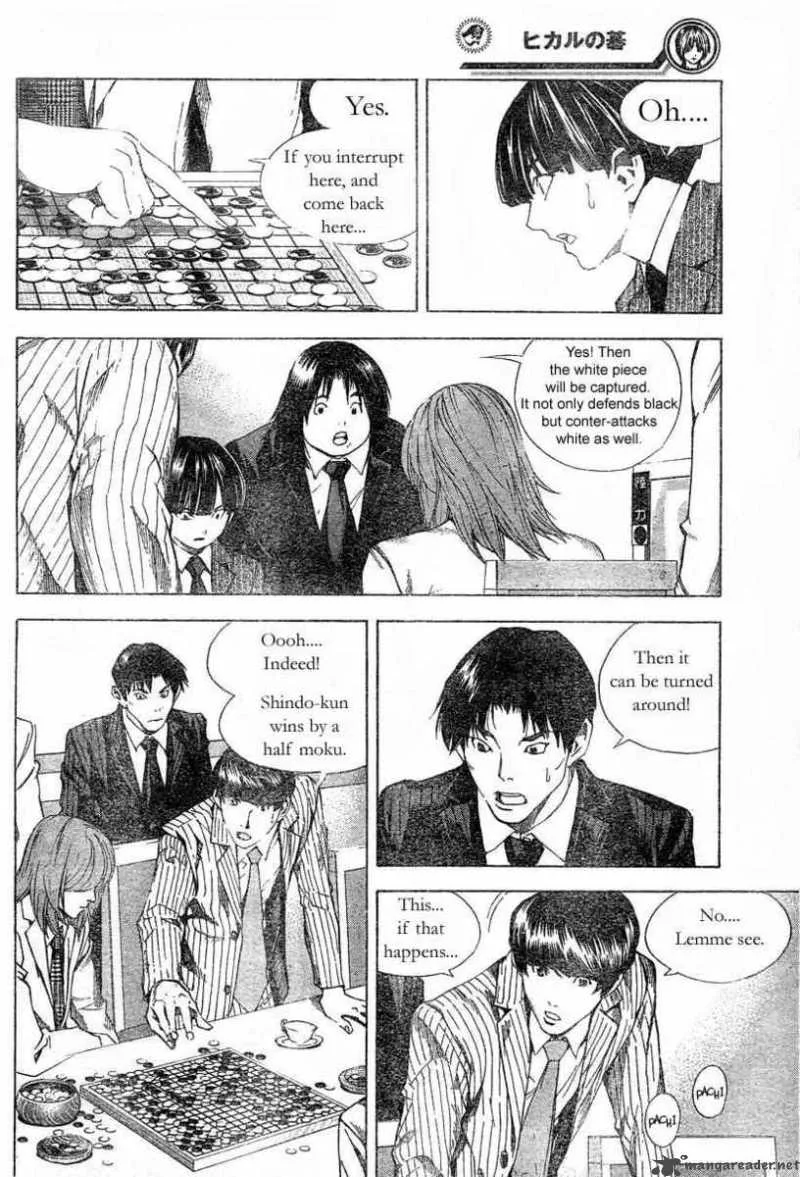 Hikaru No Go Chapter 181 page 12