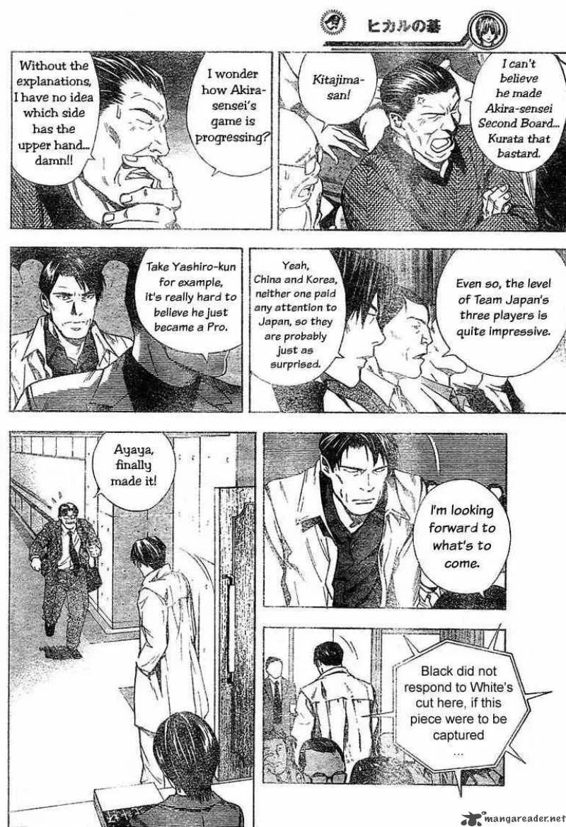 Hikaru No Go Chapter 185 page 6