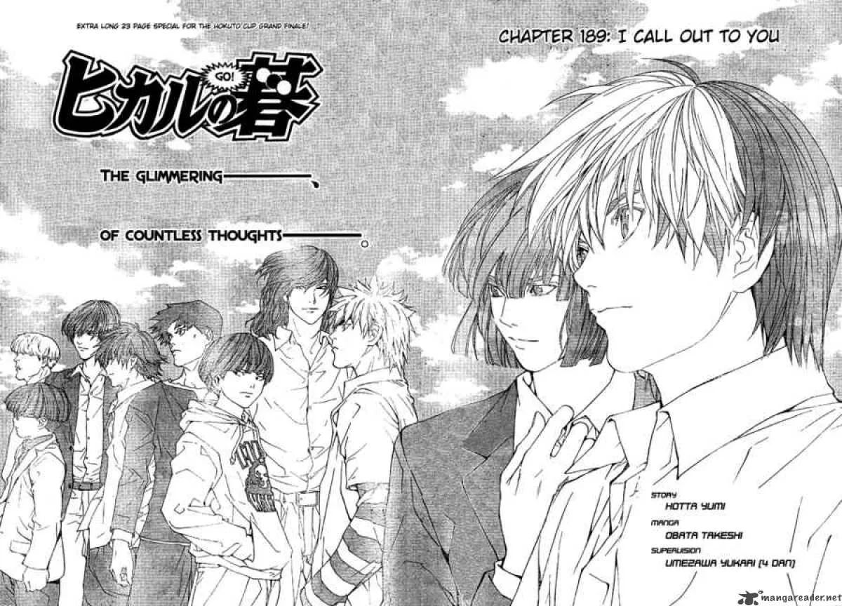 Hikaru No Go Chapter 189 page 2
