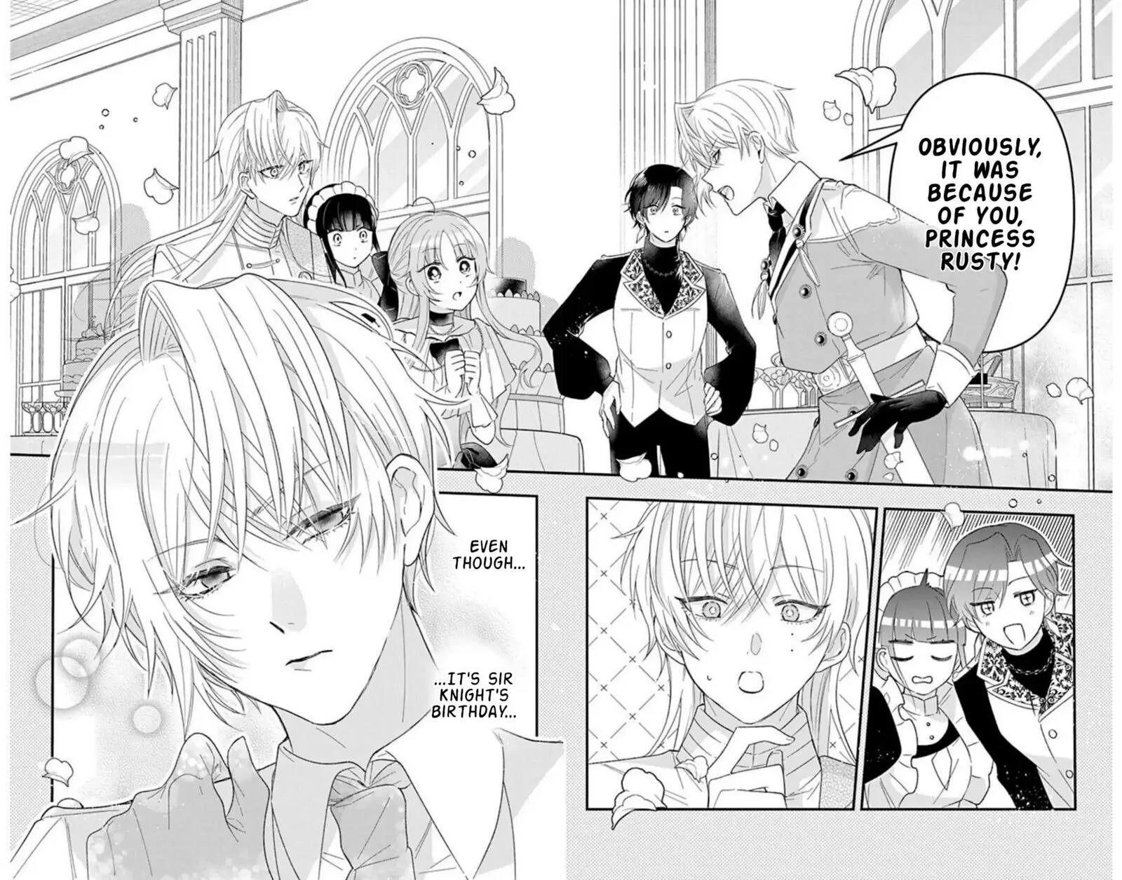 Hikikomori Hime to Dokuzetsu Kishi-sama Chapter 21 page 28