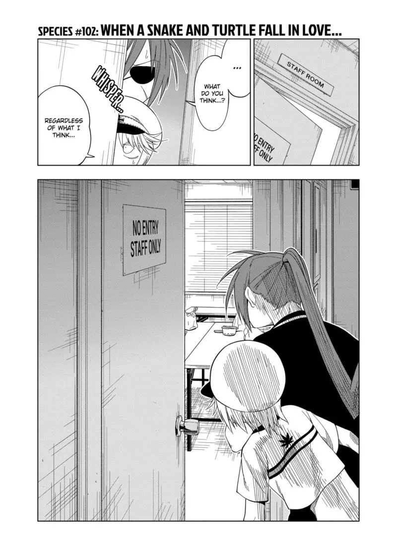 Himitsu no Reptiles Chapter 102 page 1