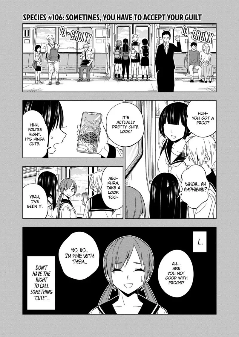 Himitsu no Reptiles Chapter 106 page 1