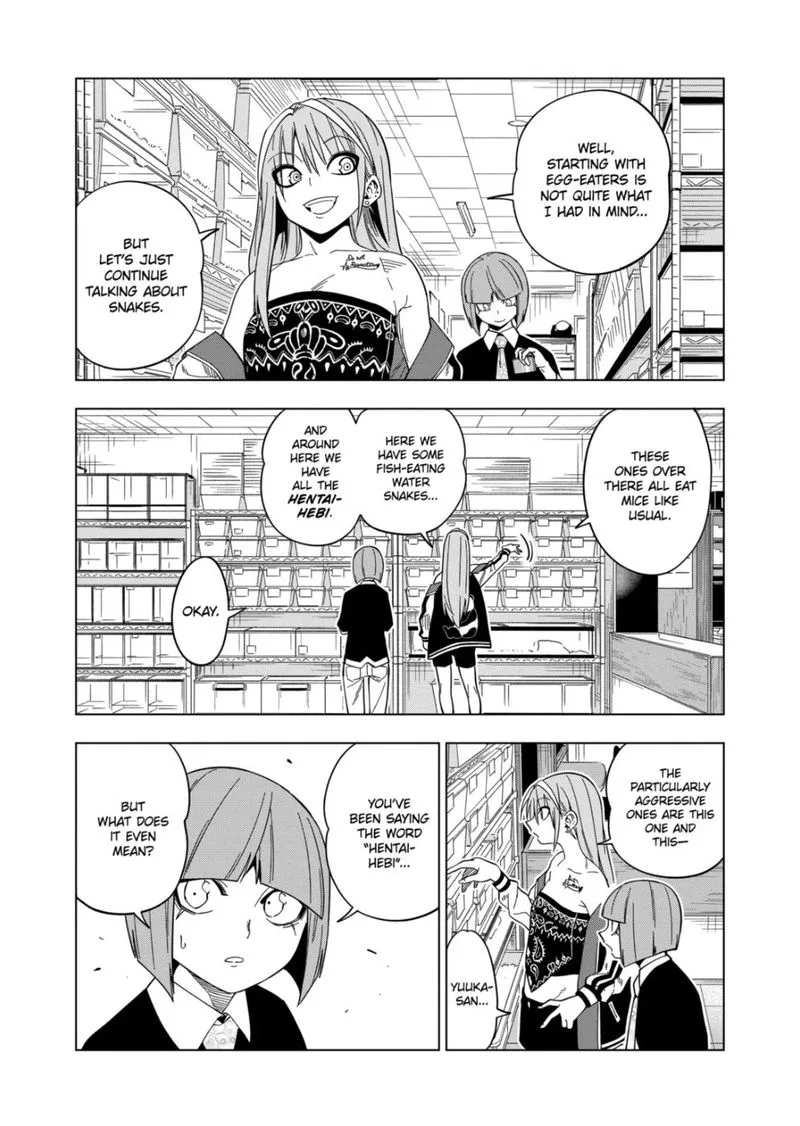 Himitsu no Reptiles Chapter 109 page 18