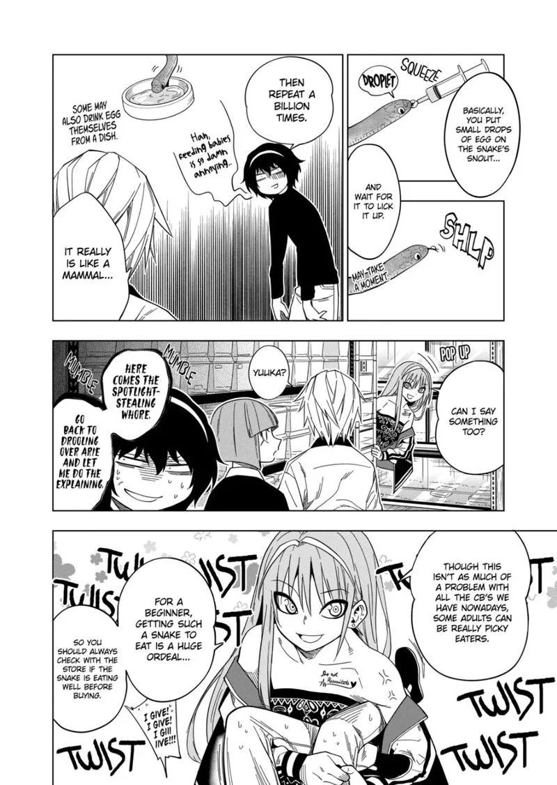 Himitsu no Reptiles Chapter 109 page 14