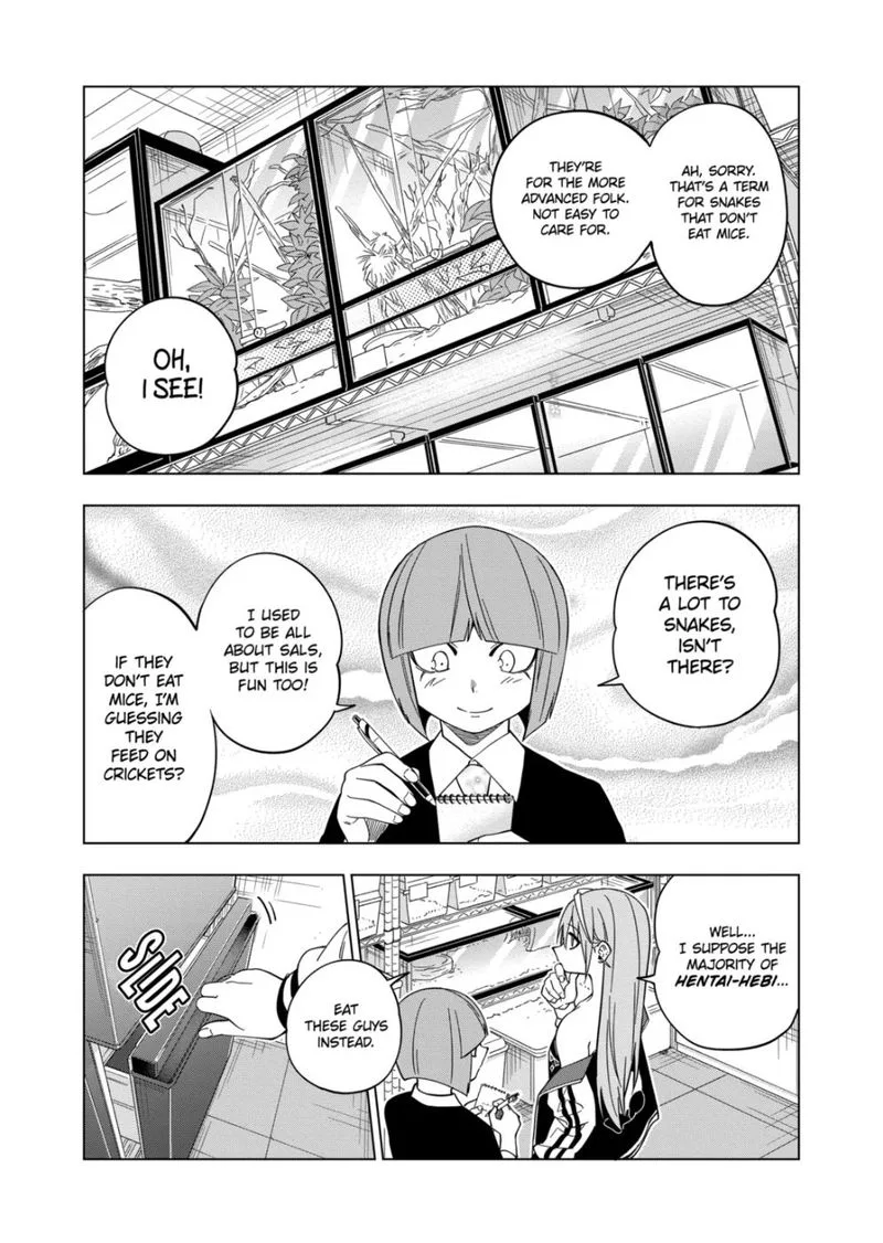 Himitsu no Reptiles Chapter 109 page 19
