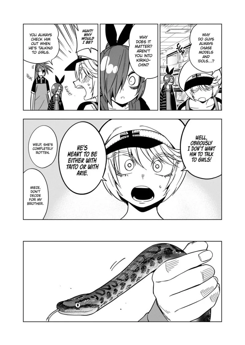 Himitsu no Reptiles Chapter 112 page 14
