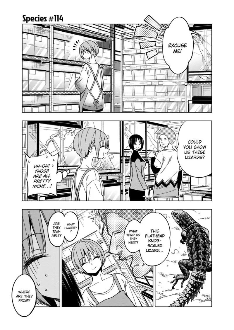 Himitsu no Reptiles Chapter 114 page 1