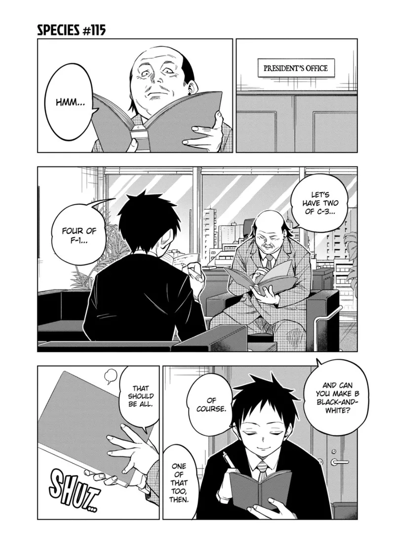 Himitsu no Reptiles Chapter 115 page 1