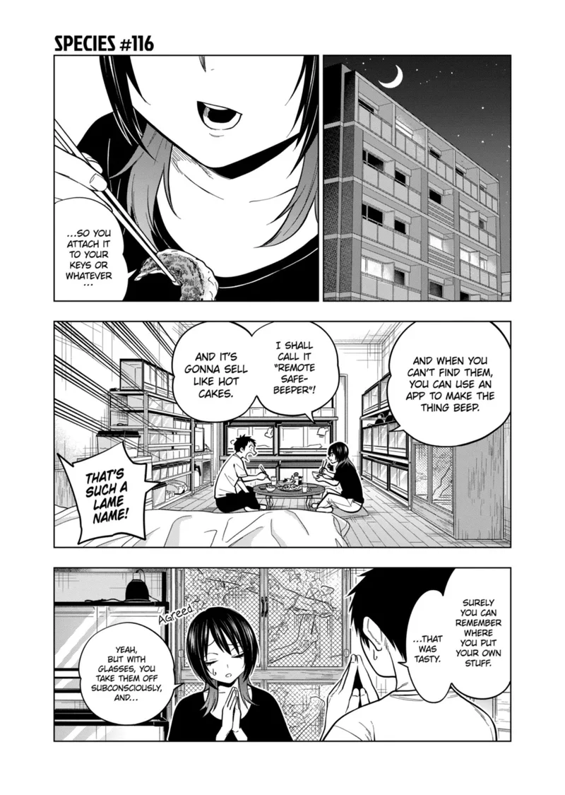 Himitsu no Reptiles Chapter 116 page 1