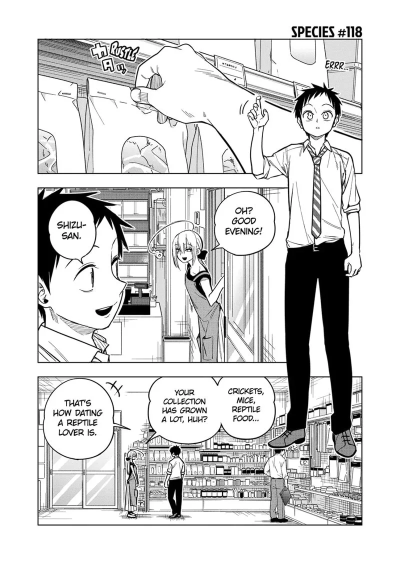 Himitsu no Reptiles Chapter 118 page 1