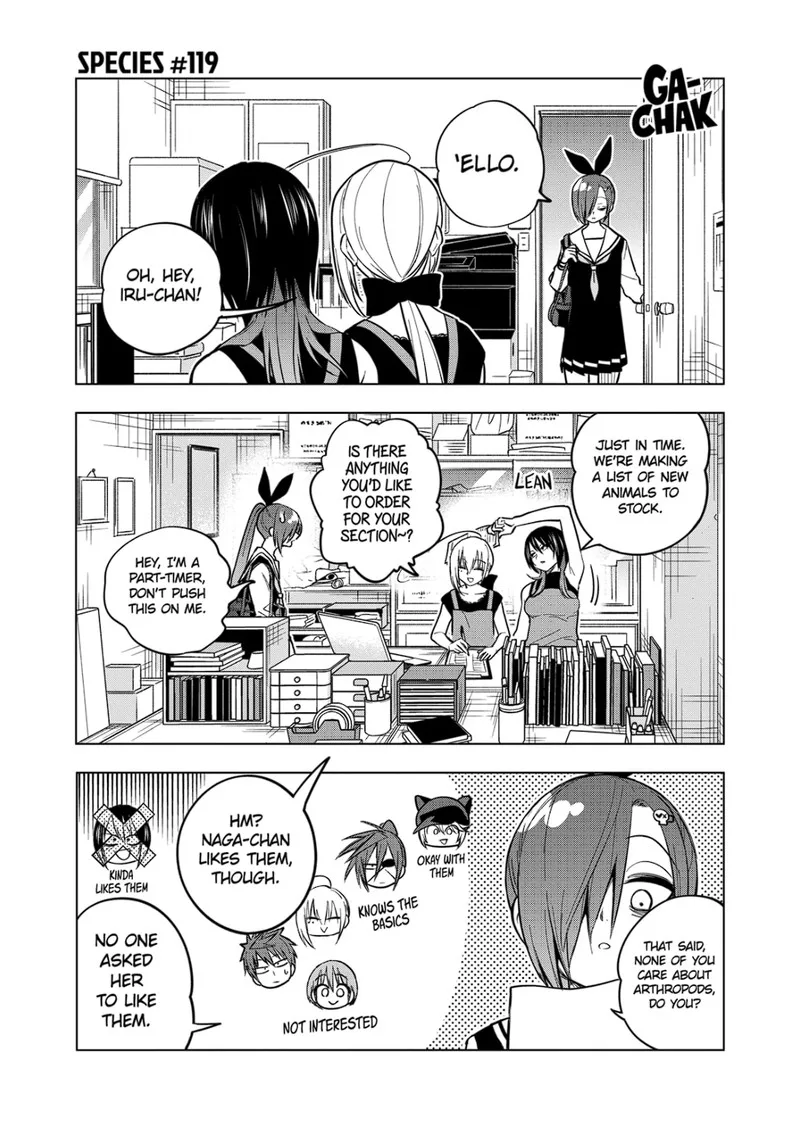Himitsu no Reptiles Chapter 119 page 1