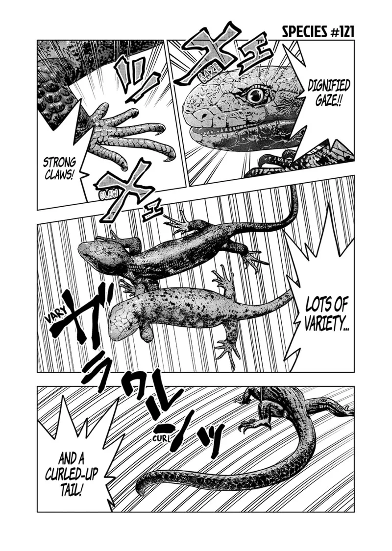 Himitsu no Reptiles Chapter 121 page 1