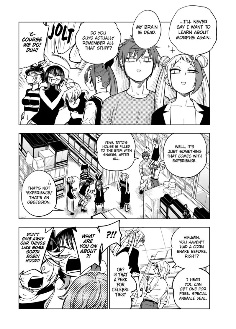Himitsu no Reptiles Chapter 125 page 14