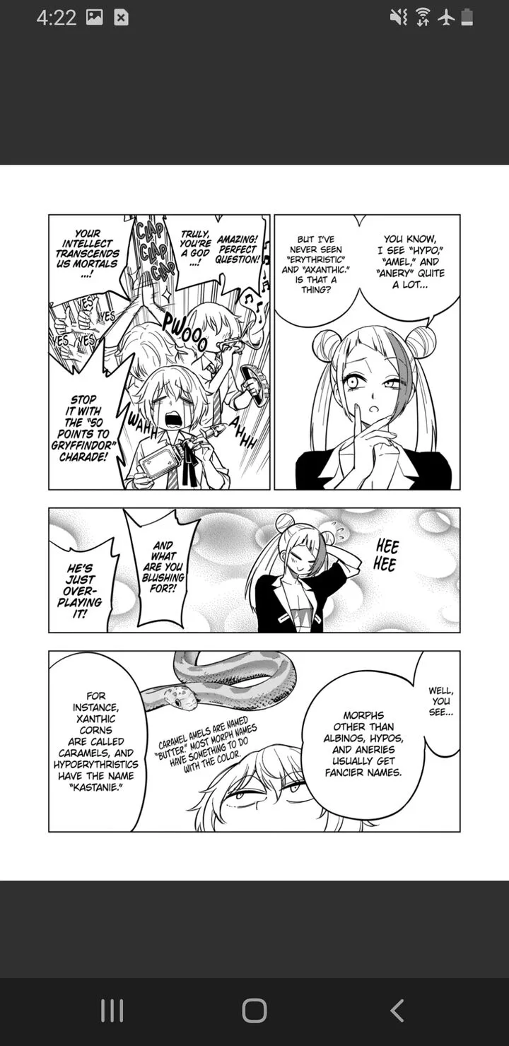 Himitsu no Reptiles Chapter 125 page 20