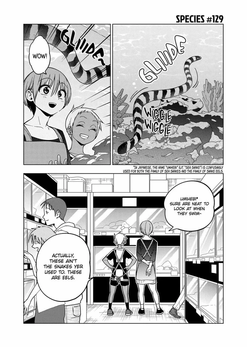 Himitsu no Reptiles Chapter 129 page 1