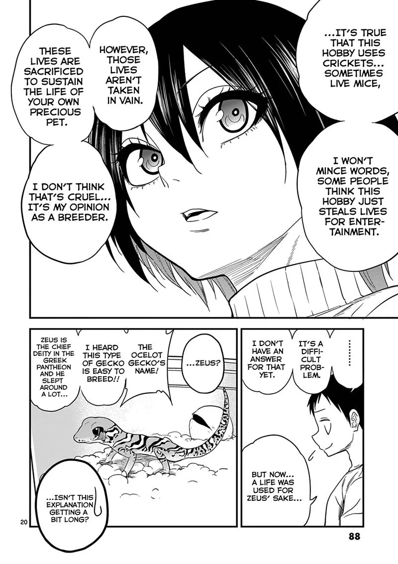 Himitsu no Reptiles Chapter 13 page 20