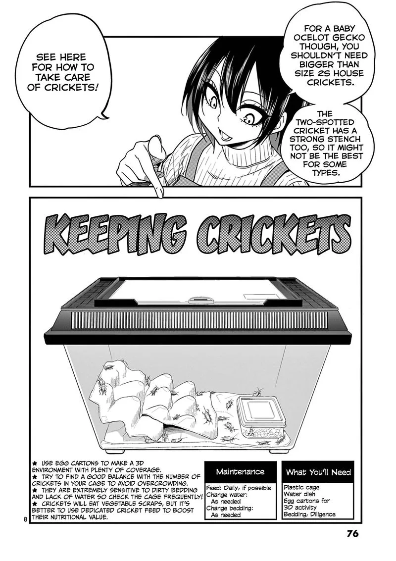 Himitsu no Reptiles Chapter 13 page 8